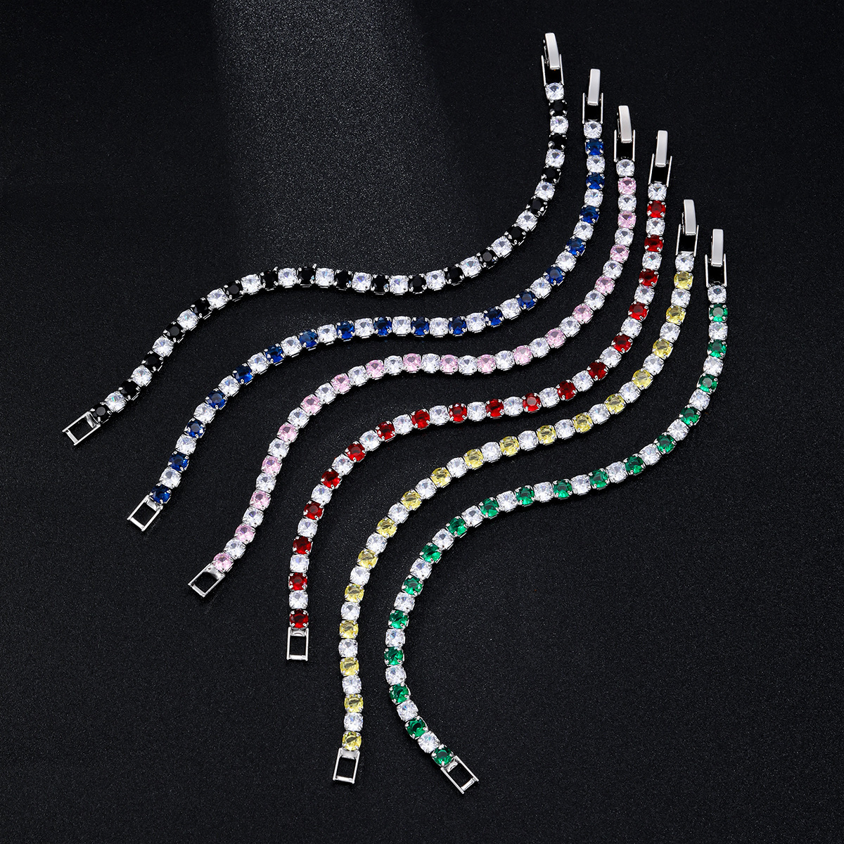 bracelet with zircon