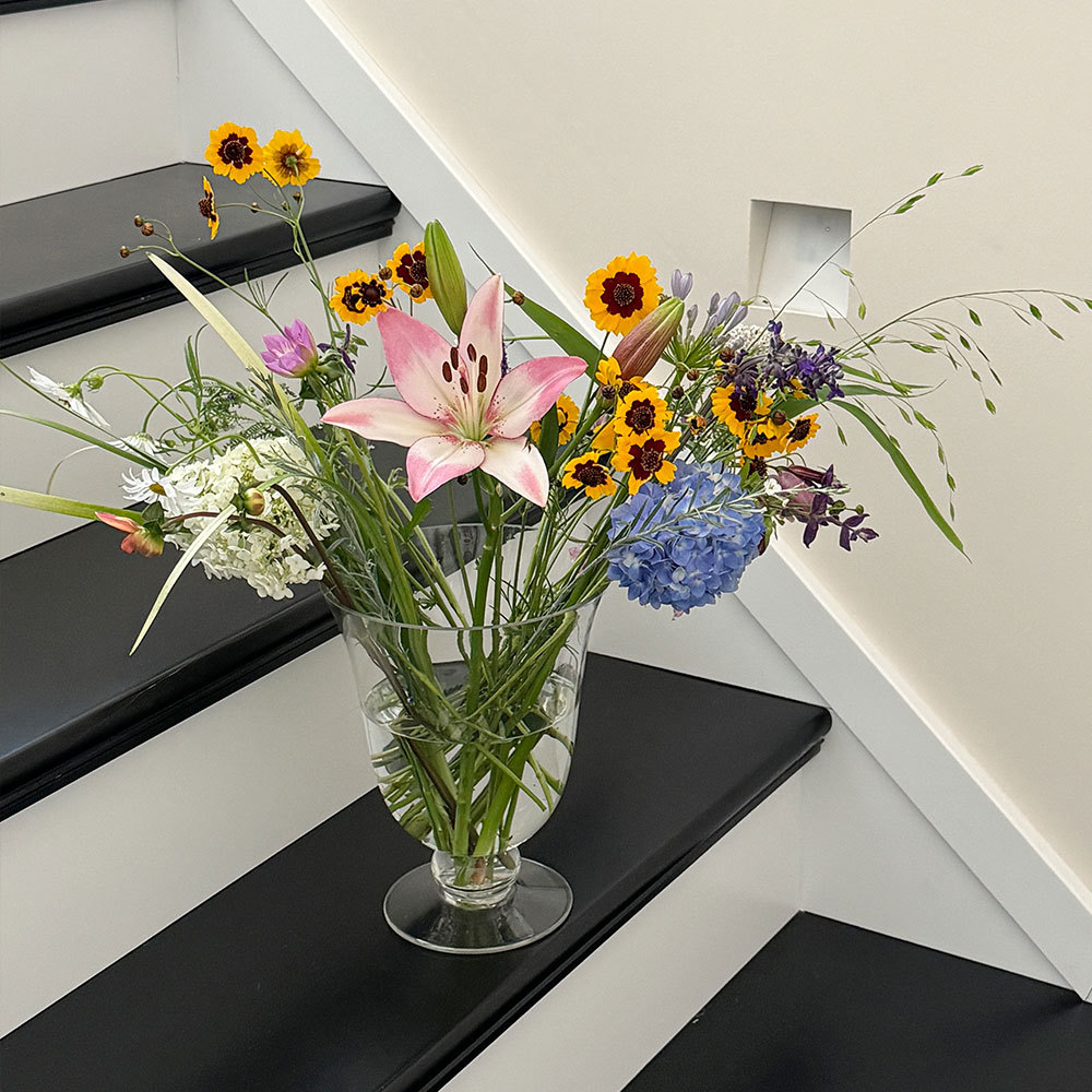 High-Transparency Glass Large Transparent Vase Hydroponic Flowers Home Decoration Ins Style French Accessible Luxury Flower Arrangement Ornaments