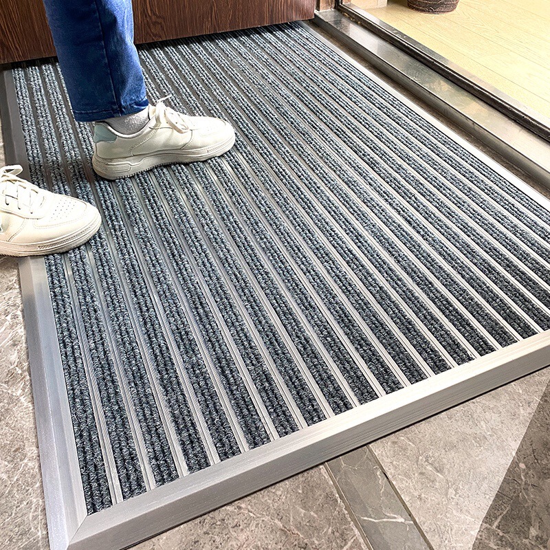 Aluminum Alloy Dustproof Floor Mat Household Advanced Outdoor Entrance Door Mat Outdoor Entrance Carpet Outside Door Mat