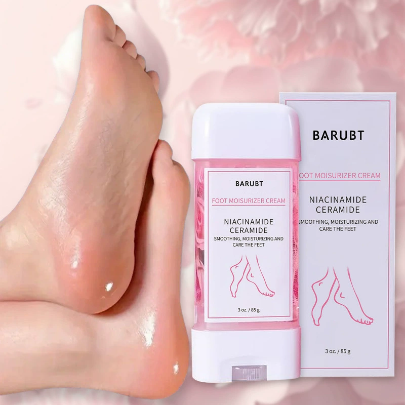 BARUBT Foot Niacinamide Крем для ног Стойкий увлажняющий уход для ног Смягчение кожи Восстановление потрескавшейся кожи