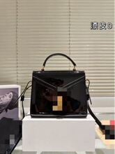 手提包ys时尚l女士2024新款包包洋气高级百搭单肩斜挎包牛皮女包
