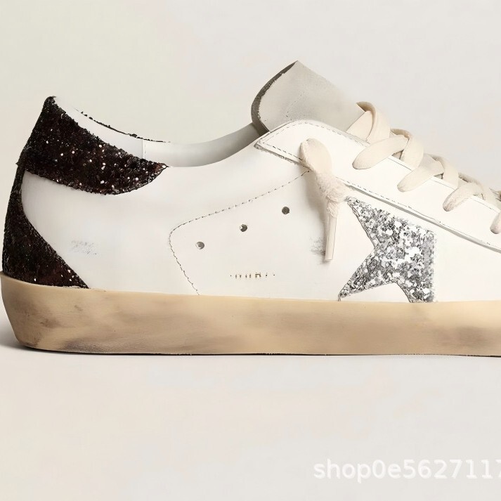 Star-Style Distressed Shoes Korean Gg Vintage Foreign Trade Genuine Leather Women's and Men's Shoes Distressed Cowhide Height-Increasing Casual Shoes Star-Style Distressed Shoes Korean Gg Vintage Foreign Trade Genuine Leather Women's and Men's Shoes Distressed Cowhide Height-Increasing Casual Shoes