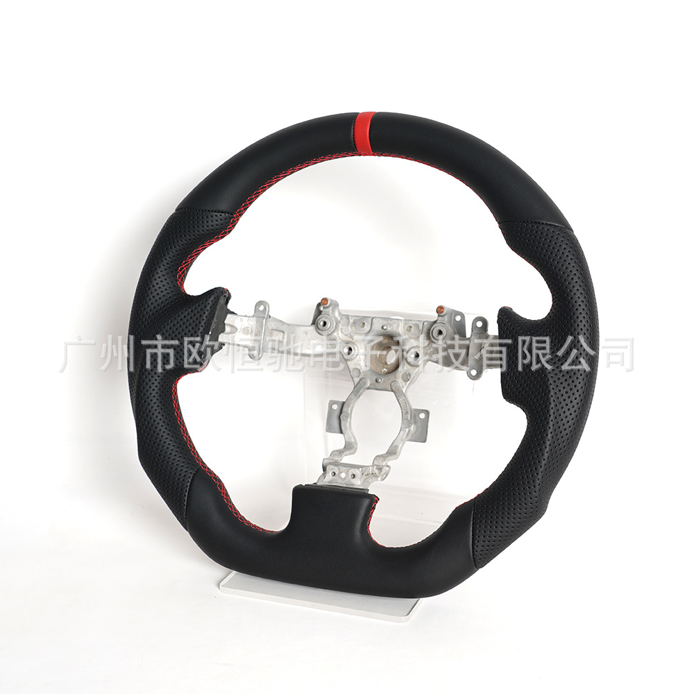 Cross-Border Hot-Selling Product Suitable for Nissan Gt-R 09-16 Models, Full Leather Car Steering Wheel Modification and Upgrade Parts
