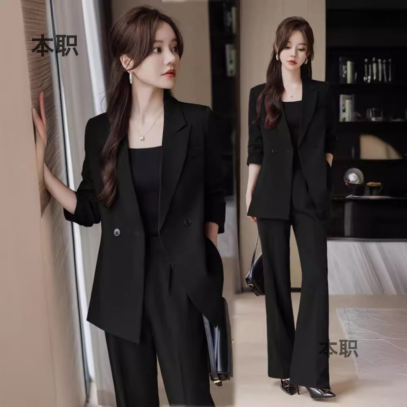 [noble and heroic] host autumn and winter professional formal suit goddess fan suit suit women's thick suit coat
