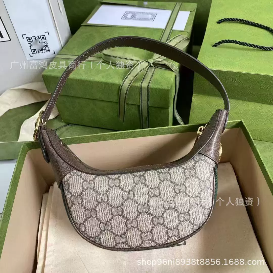 Трансграничный источник 2025 новый phidia мини-роговая сумка кожаная ручная сумка женская сумка подмышка с логотипом