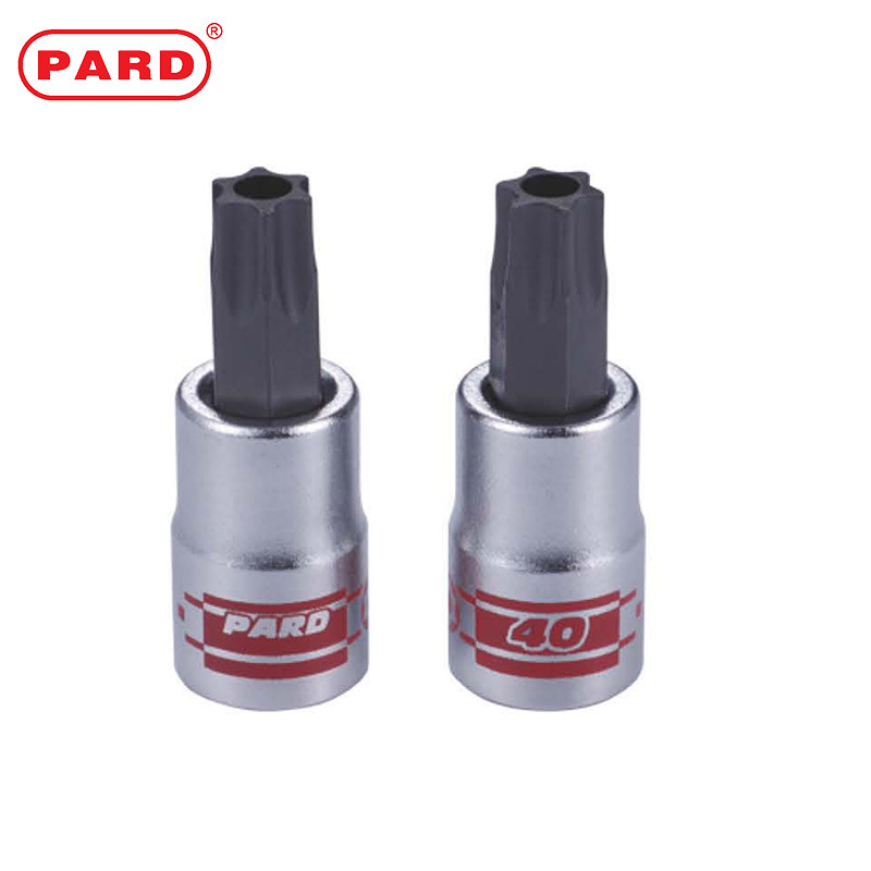 美国PARD原装带孔花型旋具套筒C327系列1/4接口六角带孔花型套筒