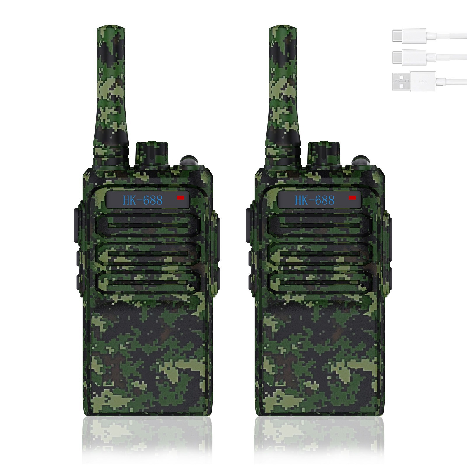 Camouflage green two pack in a box