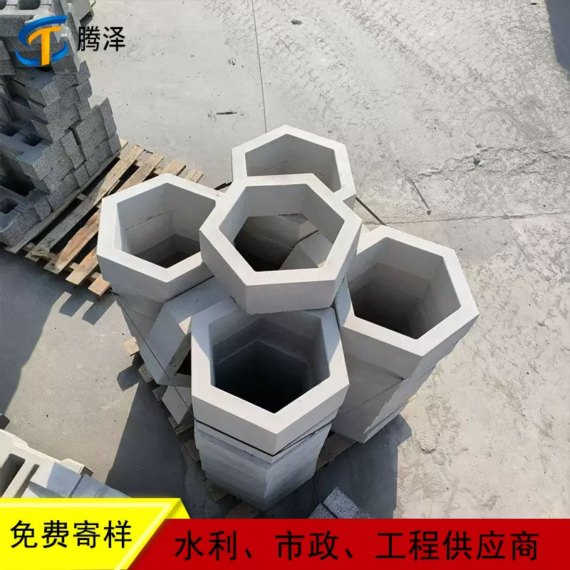 厂家直销空心六角砖农村河道高速等护坡砖六棱生态植草砖量大从优