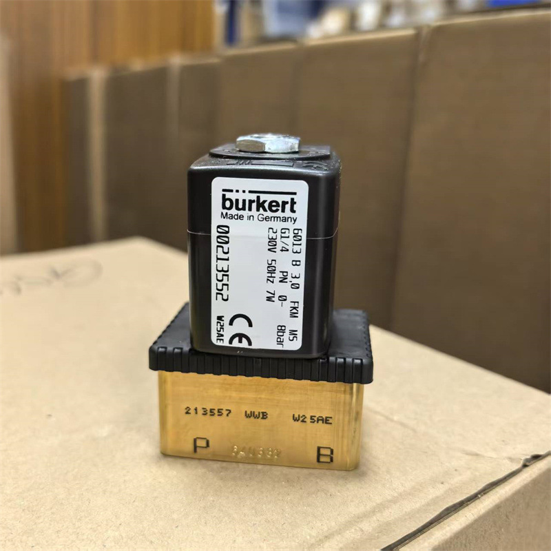 原装 burkert电磁阀6013 D DN3 FKM MS G1/4 宝德00213552 宝帝
