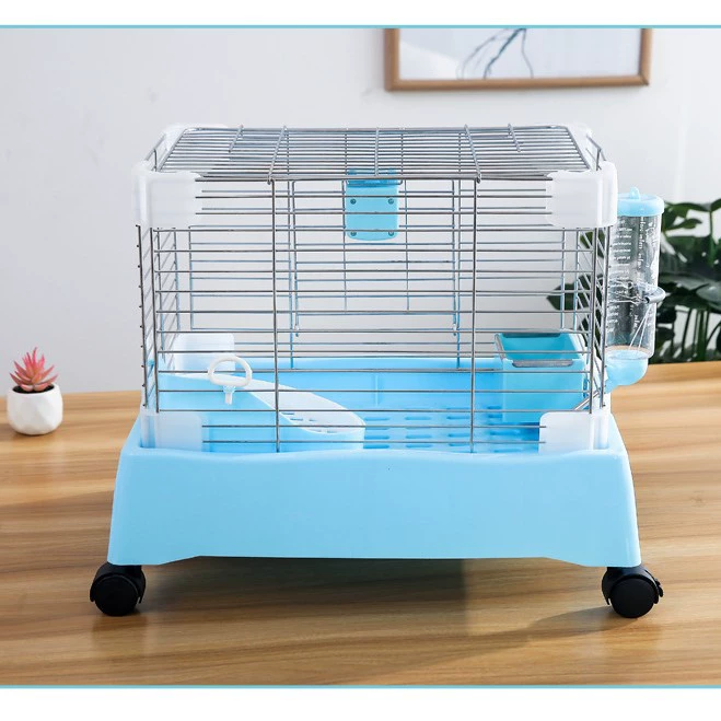 Pet Boll роскошный ящик для кролика клетка простая установка анти-распыление ящика для кролика клетки