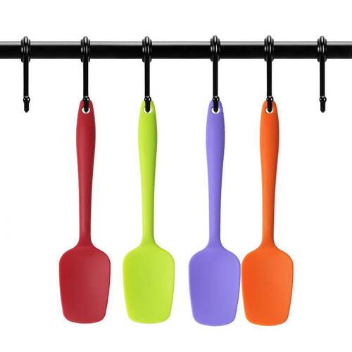Baking tool set one-piece silicone spatula T-shaped spatula cream spatula heat-resistant silicone cream stirrer