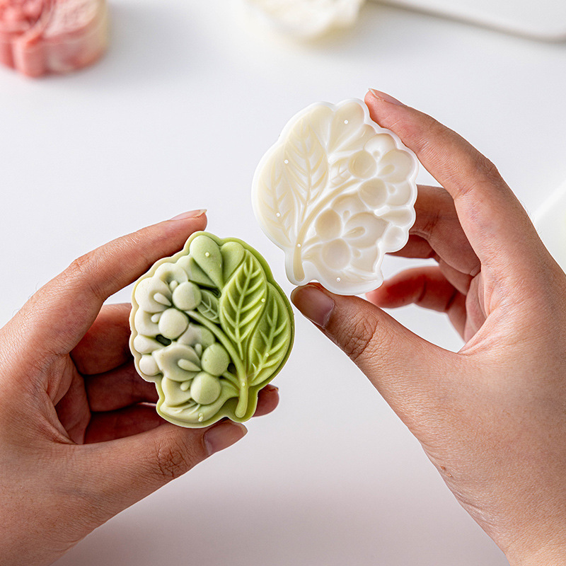 さくら月餅型新 2025 プレスハンドプレス家庭用氷皮ミル高秋 50 グラム食品グレード研削ツール|undefined
