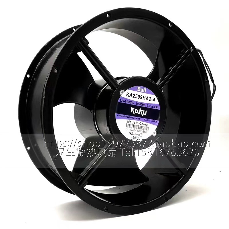 KA2509HA2-2 25489 220V 台湾卡固KAKU耐高温风机KA2509HA2-4