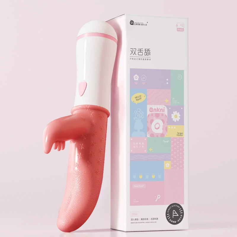 谜姬 Honey Tongue мощный вибрирующий язычок для лизания, интимный товар для взрослых, вибратор-стимулятор для женщин, упаковка 110/коробка