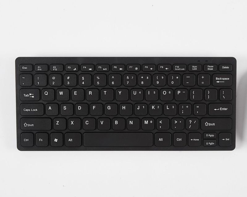 2.4gワイヤレスキーボードマウスセット78キーチョコレートミニ静音デスクトップノートパソコン共通|undefined