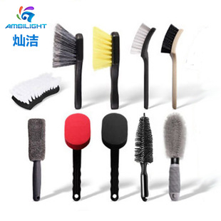 Source factory car tire wheel cleaning brush car washing tools cleaning mop special strong stain brush