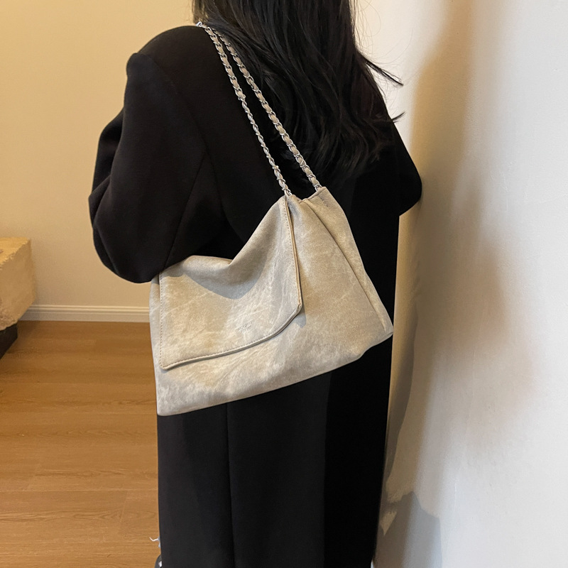 2023 Nieuwe Hot Selling Hoge Capaciteit Vrouwen Tas Geavanceerde Gevoel Draagtas Veelzijdige Een Schouder Crossbody Keten Tas_voghion.com