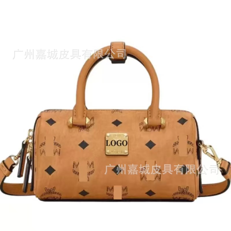 【高品质】MC家经典迷你波士顿女包手提包单肩斜挎包通勤包枕头包