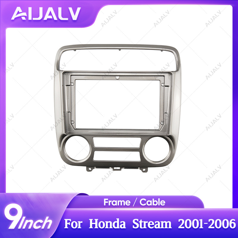 Factory Hot Sale Suitable for 01-06 Honda Shiyun 9inch Car Stereo Android Face Frame Dvd Panel Versatile Frame