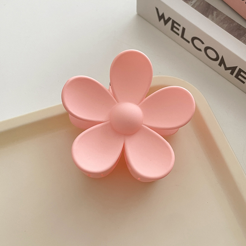 Clip de agarre de verano de gran tamaño, horquilla para el cabello en la parte posterior de la cabeza, gran cantidad de cabello femenino, tocado de clip de tiburón 2024 nueva horquilla