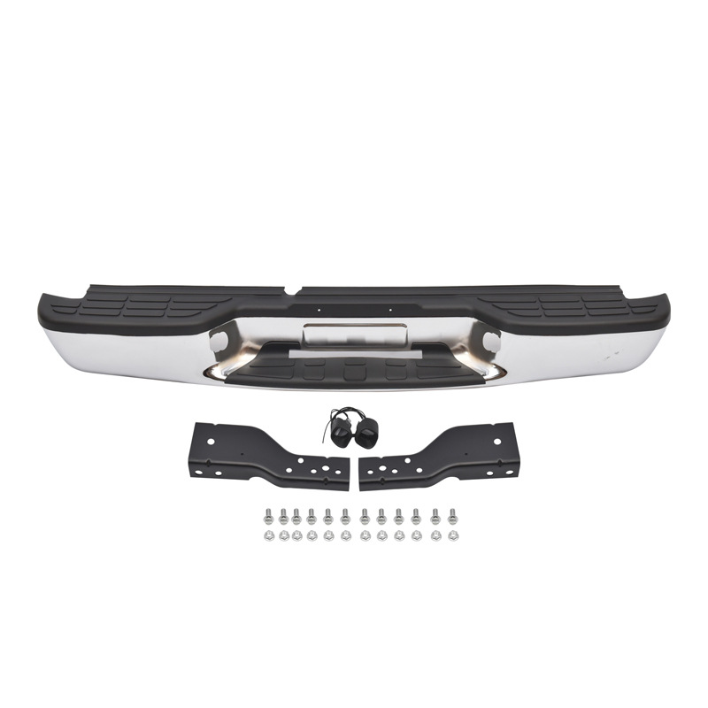 Aplicable a Chevrolet original barra trasera galvanizado S10 parachoques de producción total 1998 - 2004