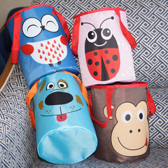 加工定製摺疊垃圾桶迷你可摺疊多功能掛式垃圾桶汽車收納收納