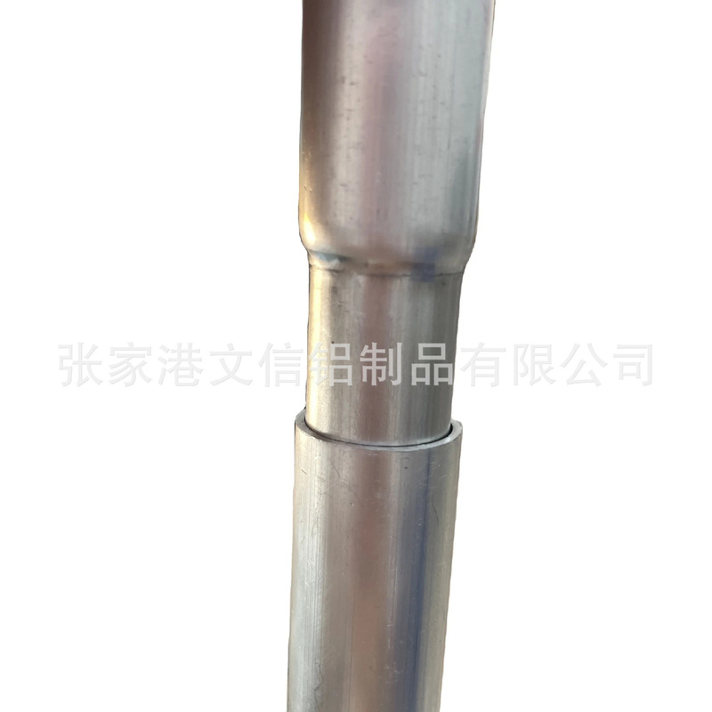 28mm 30mm パドルアルミパイプ縮小加工 10cm 縮小パイプ 外径28mm アルミ合金パイプ縮小|undefined