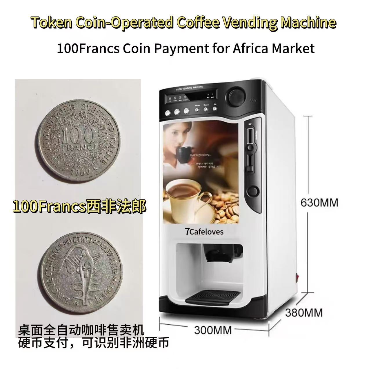 token coffee vending