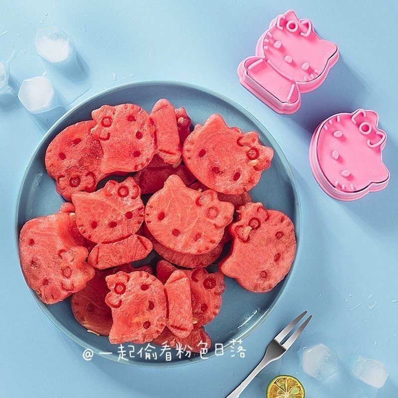 Xiaohongshu котёнок кошка форма продукты пища ранга на воде арбуза печенье шлифовальное оборудование особая выпечка особый DIY пресс инструмент