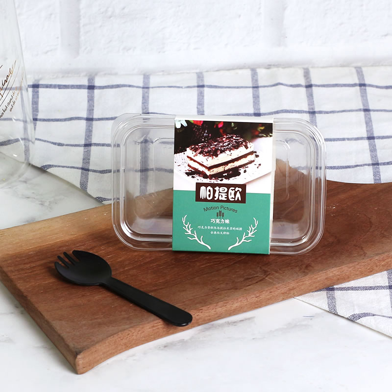 Caja de pastel de chocolate Patio, pastel de terciopelo rojo, embalaje de horneado, leche de soja, lasanina, caja de embalaje, caja de embalaje