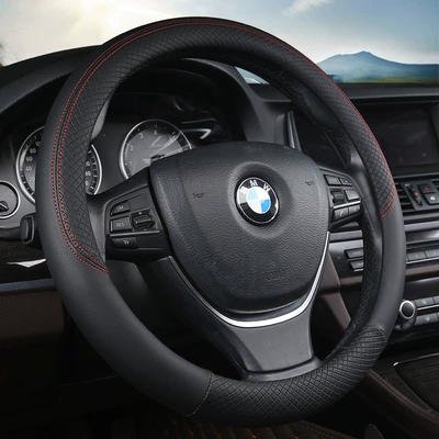 Amazon hot cross-border exclusive — Steering wheel cover - high-grade-black-38cm