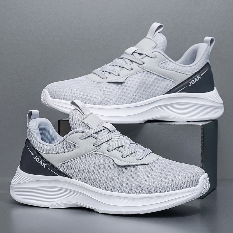 Cross-Border Extra Large Size 50 Men's Shoes Summer Soft-Soled Sports Shoes Men's Breathable Mesh Shoes Lightweight Casual Running Shoes 49 Cross-Border Extra Large Size 50 Men's Shoes Summer Soft-Soled Sports Shoes Men's Breathable Mesh Shoes Lightweight Casual Running Shoes 49