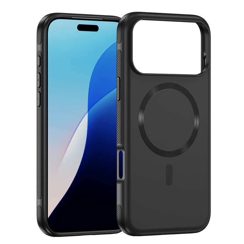新款适用iPhone17Proamx手机壳支点壳CD纹磁吸苹果16E肤感保护套|undefined