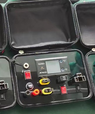 Probador de Corriente, Sensor de Luz para Automóvil, Lente LED, Soporte de Exhibición Móvil para Parámetros, Caja de Prueba de Fuente de Alimentación