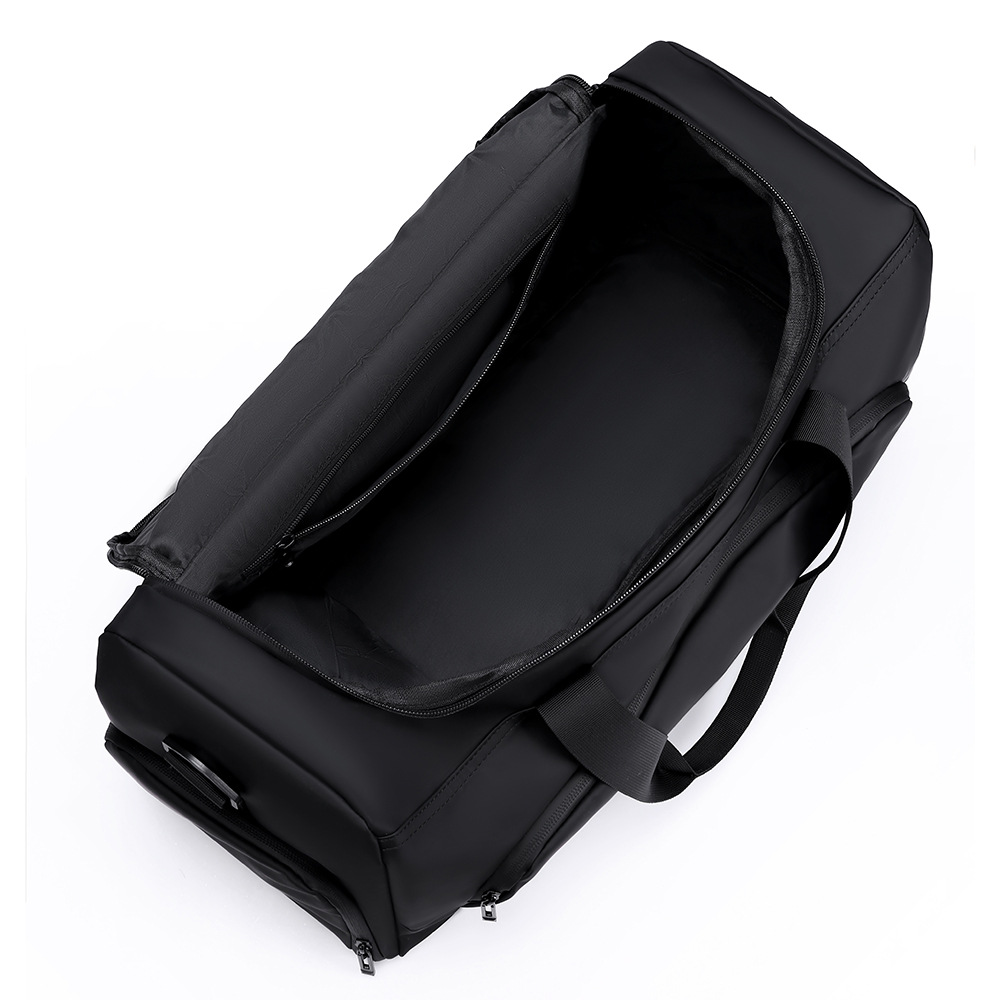 Textura bolso de gimnasio de separación seco y húmedo para hombres transfronterizos bolso de hombro portátil de gran capacidad bolso de viaje de reunión simple de negocios