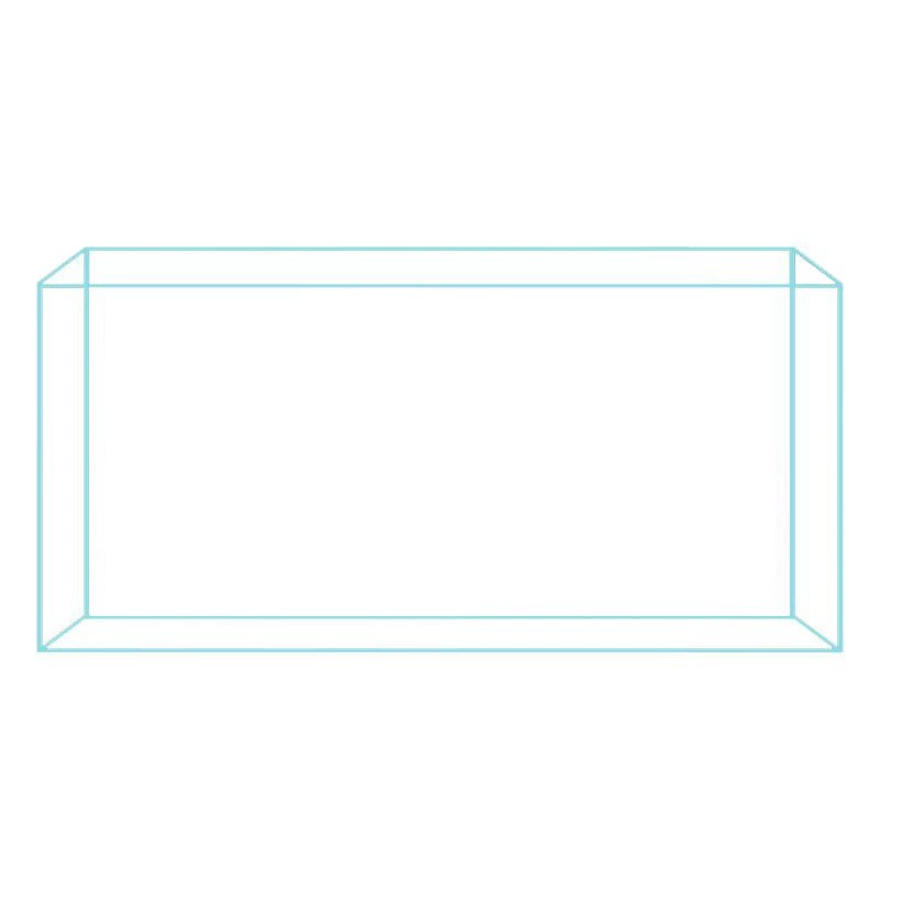 Супер белый стеклянный резервуар Офисный бытовой экологический пейзаж Аквариум Гостиная Стеклянный аквариум Стеклянный резервуар