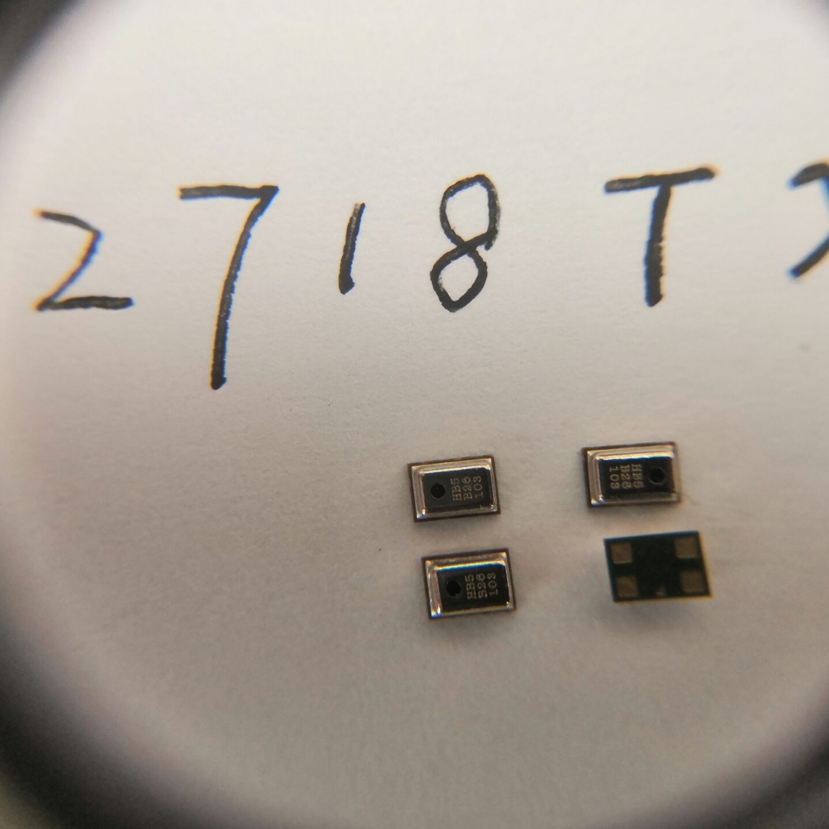 2718硅麦克风硅咪硅麦模拟信号微型降噪耳机音频信号接收器麦克风