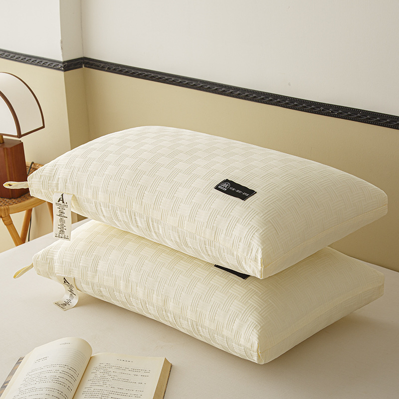 批发枕头五星酒店枕芯家用宿舍学生pillow成人专用加厚护颈高枕头|undefined