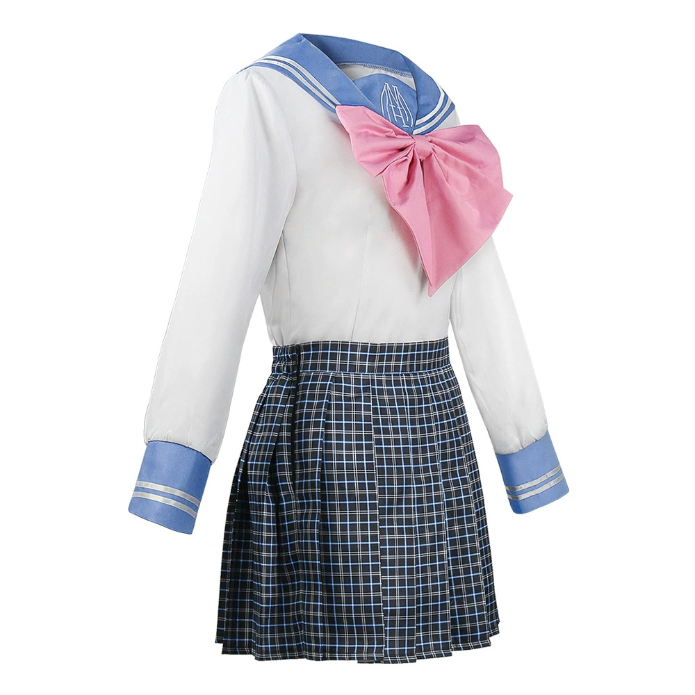 Косплей костюм Danganronpa Ronbu Ронбу танцевальный сад Sayaka, школьная форма джей-кей с матросским воротником (наличие на складе)