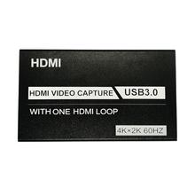 HDMIҕl@ɼ4K 60hzĻUSB3.0 1080P 60FPSΑ