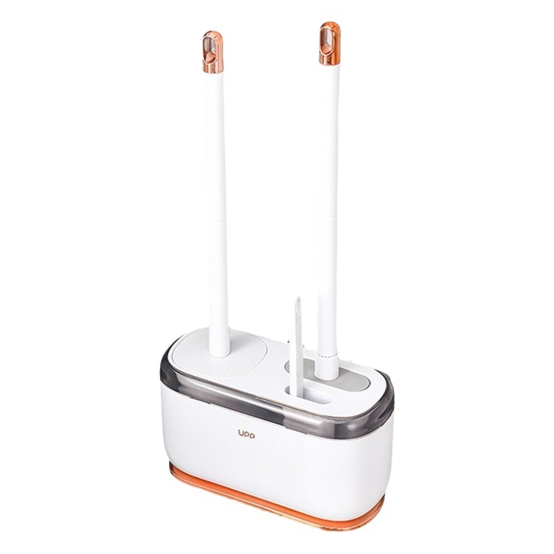 2023 nuevo cepillo de inodoro colgante de pared traje de cepillo de inodoro hogar sin ángulo muerto artefacto de limpieza de inodoro tres en uno