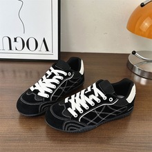 韩版潮流舒适休闲轻便薄底学生运动鞋女ins街拍美式复古小众板鞋