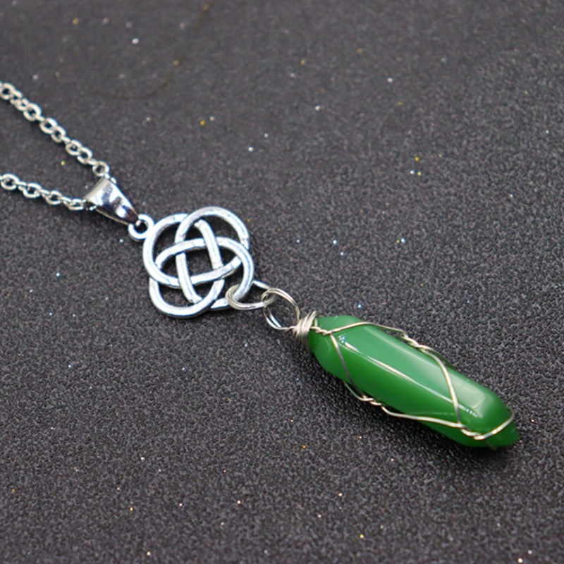 10g Weight Alloy, Natural Stone, Crystal Pendant Material Pendant Necklace Classification Alloy Chain Material cable chain Chain Type 1 Piece Quantity Holiday, Daily Occasion Alloy, natural stone, Crystal Material Sun, Moon, Tree Pattern Unisex Gender Polishing, Hollow Out Design Casual, Retro Style Casual Retro Sun Moon Tree Alloy Natural Stone Crystal Pendant Necklace In Bulk 10