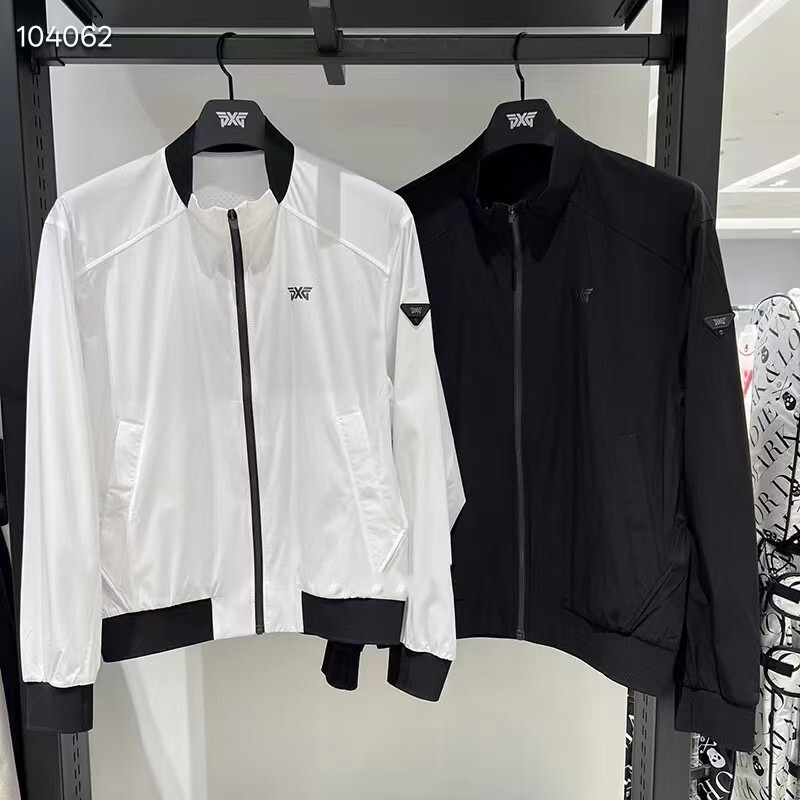 Golf Clothing Men's Lightweight Sun Protection Jacket Versatile Slim Sports Casual Fashion Jersey Jacket