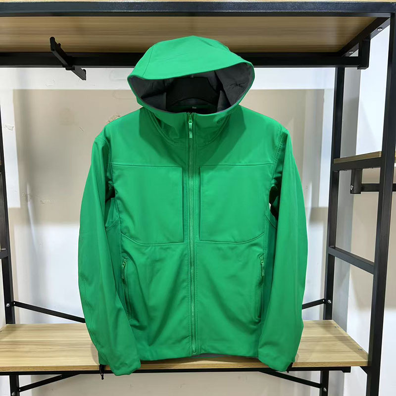 Niaojia 同じスタイル GAMMA アウトドア ソフトシェル ジャケット フード付き 防風 防水 暖かい 男女兼用 登山服 ハイキング ジャケット|undefined