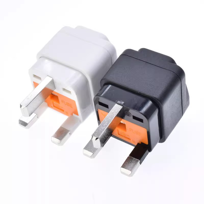 英标WK-7S转换插头英标带13A保险丝三方脚转新国标电源转换插座