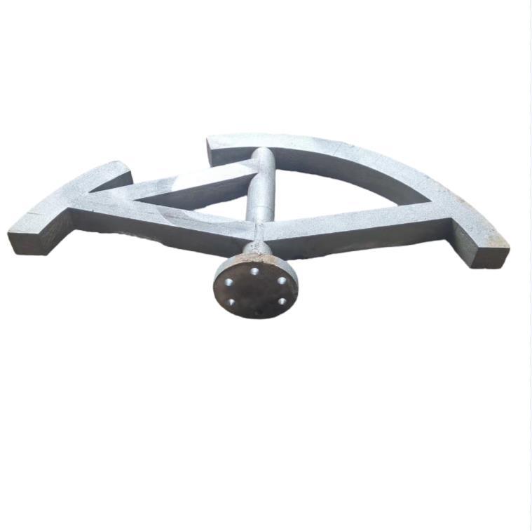 耐磨铸钢件  600炒灰机配件 搅拌臂 铰刀  炒灰锅  铝渣箱