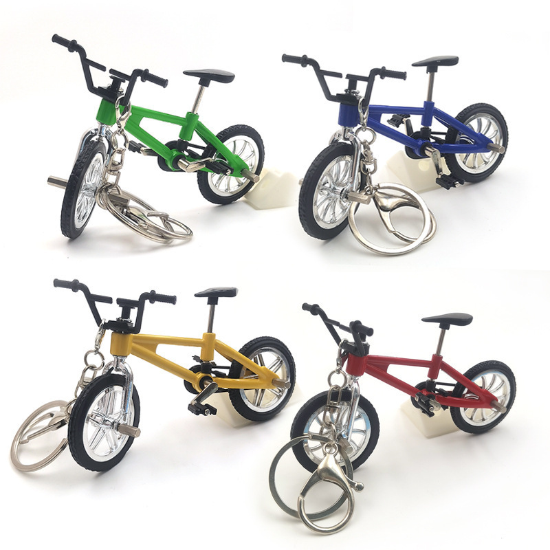 Cross-Border Creative Alloy Mini Bicycle Model, Vintage Toy, Retro Assembly Decoration Piece