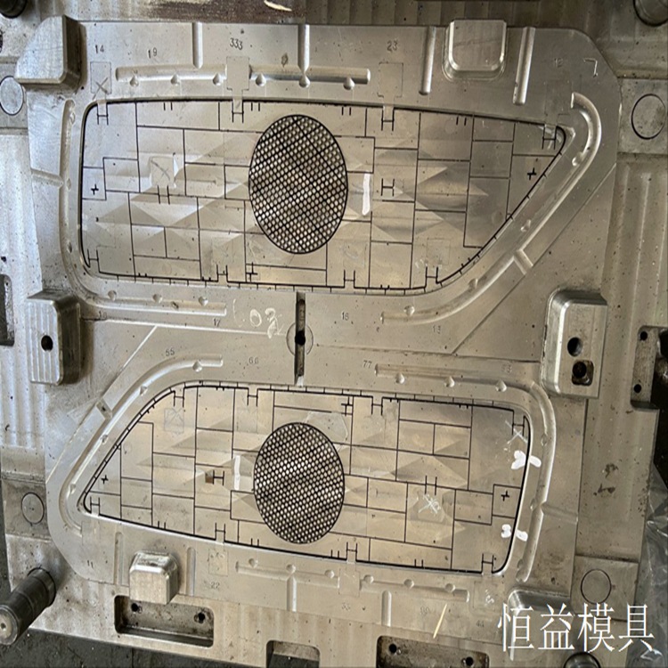 电动车塑件模具黄岩模具叠模模具PC+ABS电源盒光柱塑胶模具mould