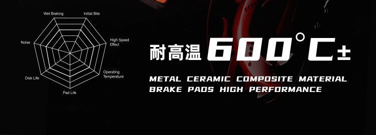 Brake pads, crab skin, large butterfly brake pads, radiation-resistant abalone, wear-resistant aircraft copper pads, high-temperature resistant, extra-large European sound